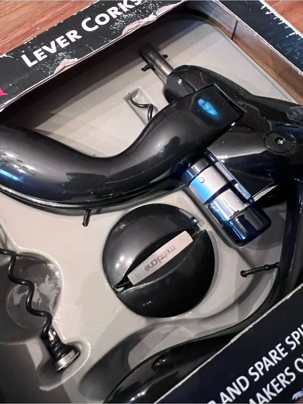 houdini lever corkscrew